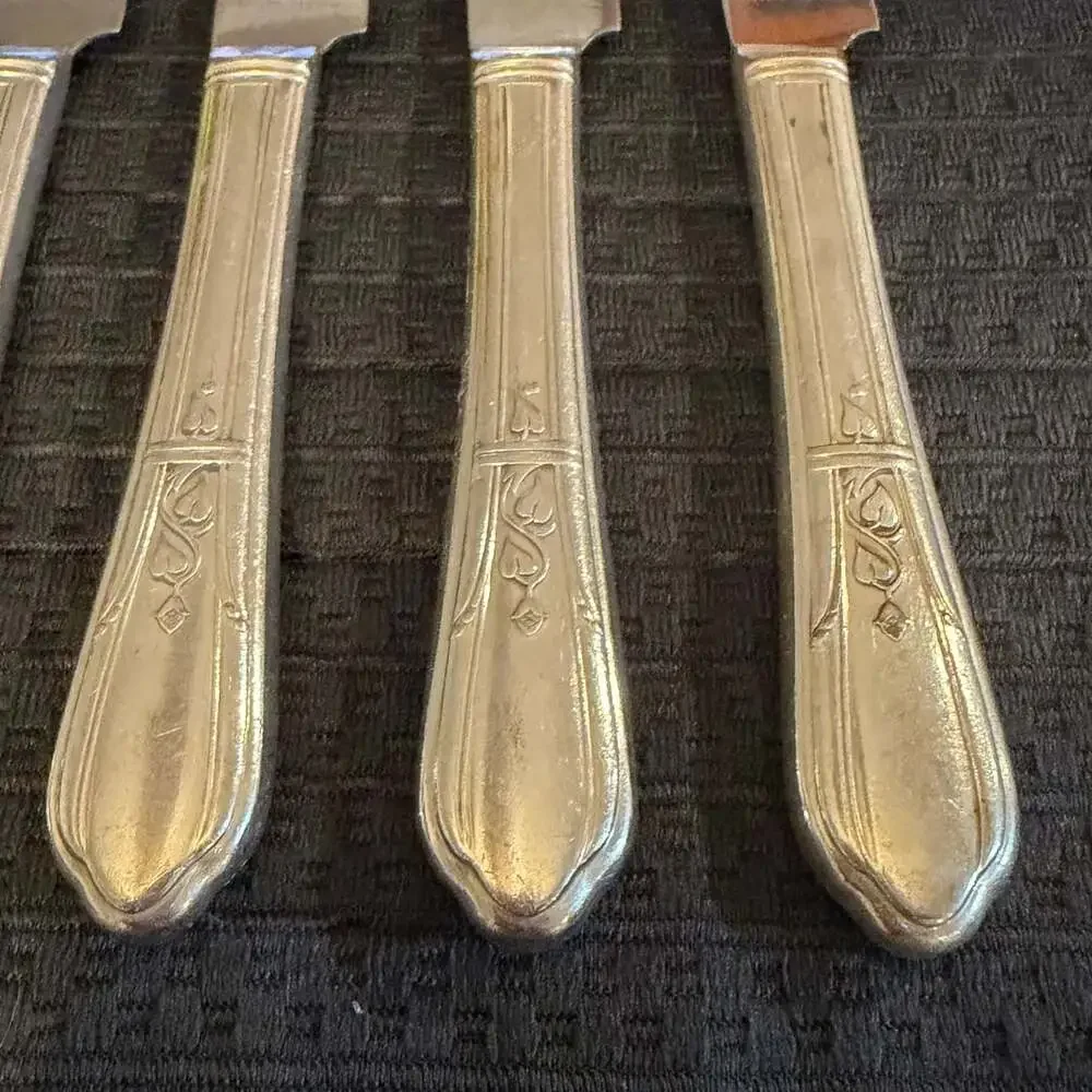 Simeon L & George H Rogers Company set stainless